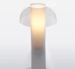 Lampe à poser, Colette, transparent, Ø25cm, H29,5cm - Pedrali