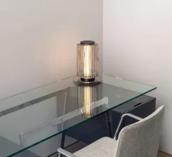 Lampe à poser, Column 175, carbone, LED, dim, 1800-3000K, 711 lm, Ø17,5cm, H31cm - A-N-D