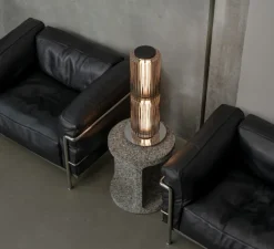 Lampe à poser, Column 175, carbone, LED, dim, 1800-3000K, 1422 lm, Ø20cm, H60cm - A-N-D