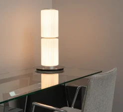 Lampe à poser, Column 175, ivoire, LED, dim, 1800-3000K, 1422 lm, Ø20cm, H60cm - A-N-D