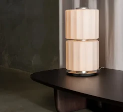 Lampe à poser, Column 300, ivoire, LED, dim, 1800-3000K, 1422 lm, Ø27,5cm, H60cm - A-N-D