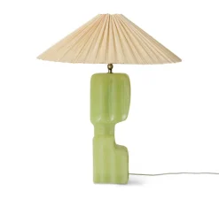 Lampe à poser, Column, vert citron, L12.5cm, H43.5cm-HKLIVING
