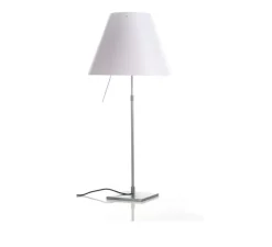 Lampe à poser, Costanza D13 i, blanc mystique, Ø40cm, H76-110cm - Luceplan