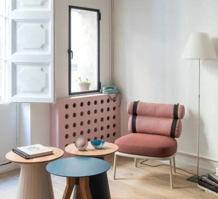 Lampe à poser, Costanza, D13t.c., aluminium, LED, Ø40cm, H160cm - Luceplan