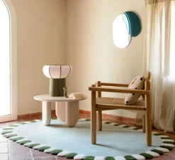 Lampe à poser, Couqueto, vert romarin, Ø45cm, H44,5cm - Margaux Keller Collections