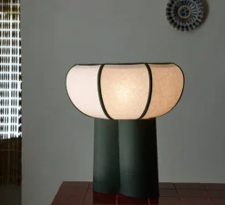 Lampe à poser, Couqueto, vert romarin, Ø45cm, H44,5cm - Margaux Keller Collections