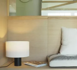 Lampe à poser, Cyls, M-3906P, noir, Ø32cm, H33cm - Estiluz