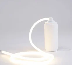 Lampe à poser, Daily Glow Spray, bombe de peinture, blanc, LED, 3000K, 1350lm, Ø9cm, H21cm - Seletti