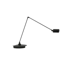 Lampe à poser, Daphine Cloe Led, Noir soft touch, LED, 2700K, 622 lm, L17cm, H88cm - Lumina