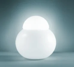 Lampe à poser, Daruma Media, blanc, Ø28cm, H29cm - Fontana Arte