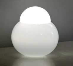 Lampe à poser, Daruma Piccola, blanc, Ø16cm, H17cm - Fontana Arte