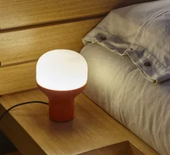 Lampe à poser, Delux S, Cuivre perle, LED, Ø16cm, H22cm - MARTINELLI LUCE