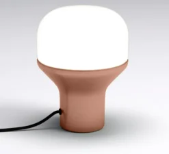 Lampe à poser, Delux S, Cuivre perle, LED, Ø16cm, H22cm - MARTINELLI LUCE