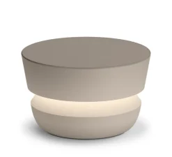 Lampe à poser, d'extérieur, Dots Outdoor, 4700, beige, IP65, LED, dim, 2700K, 1445 lm, Ø20cm, H9cm - Vibia