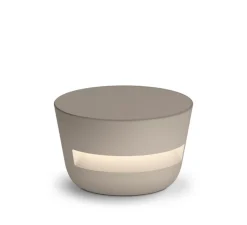 Lampe à poser, d'extérieur, Dots Outdoor, 4697, beige, IP65, LED, dim, 2700K, 376 lm, Ø15cm, H9cm - Vibia