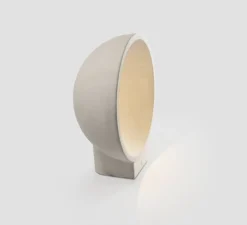 Lampe à poser, d'extérieur, Gaia, beige, IP55, LED, 2700K, 214 lm, L35cm, H35cm - Faro