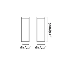 Lampe à poser d'extérieur, KASP, portable, noir, LED, 2700-3000K, 150lm, Ø18,4cm, H50cm - FARO