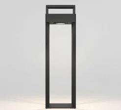 Lampe à poser, d'extérieur, Kuro 250, noir texturé, IP44, LED, dim, 2700K, 145 lm, L14,5cm, H55cm - Astro