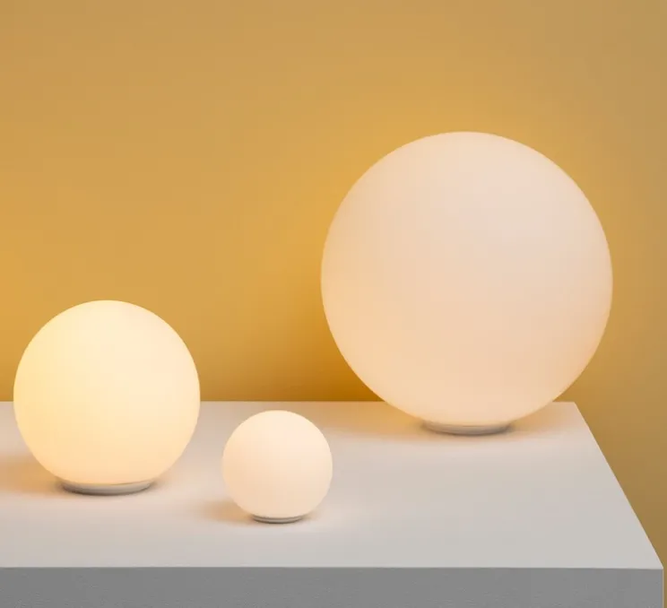 Lampe à poser, Dioscuri table 25, blanc, Ø25cm, H23cm - Artemide
