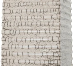 Lampe à poser, Division, céramique raku, blanc craquelé, L45cm, H35cm - Eichholtz