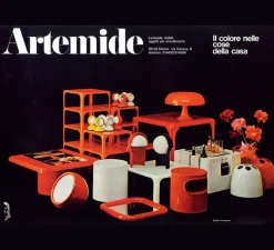 Lampe à poser, Eclisse, jaune, Ø12cm, H18cm - Artemide