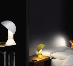 Lampe à poser, ELMETTO, blanc, H28cm - Martinelli-luce