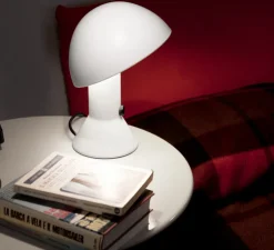 Lampe à poser, ELMETTO, blanc, H28cm - Martinelli-luce