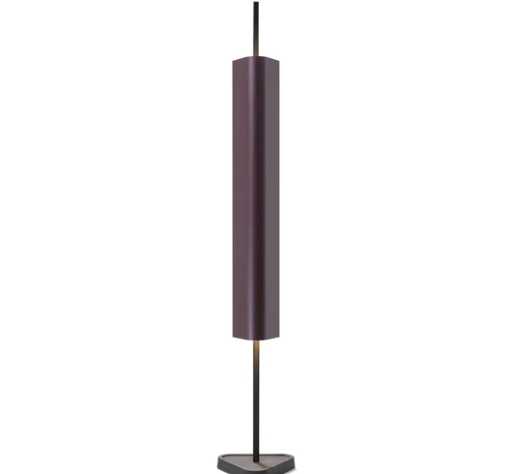 Lampe à poser, Emi, rouge, LED, dim, 3000K, 2886 lm, L19,5cm, H114cm - Flos