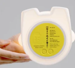 Lampe à poser enfant, Veilleuse, First Light - Ours Boris, blanc, LED, 2700K, 100lm, L20cm, H21cm - Mr Maria