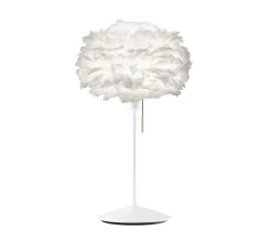 Lampe à poser, Eos mini, blanc, Ø35cm, H62cm - Umage