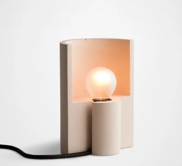 Lampe à poser, Esse, Pêche, L12cm, H16cm - Plato Design