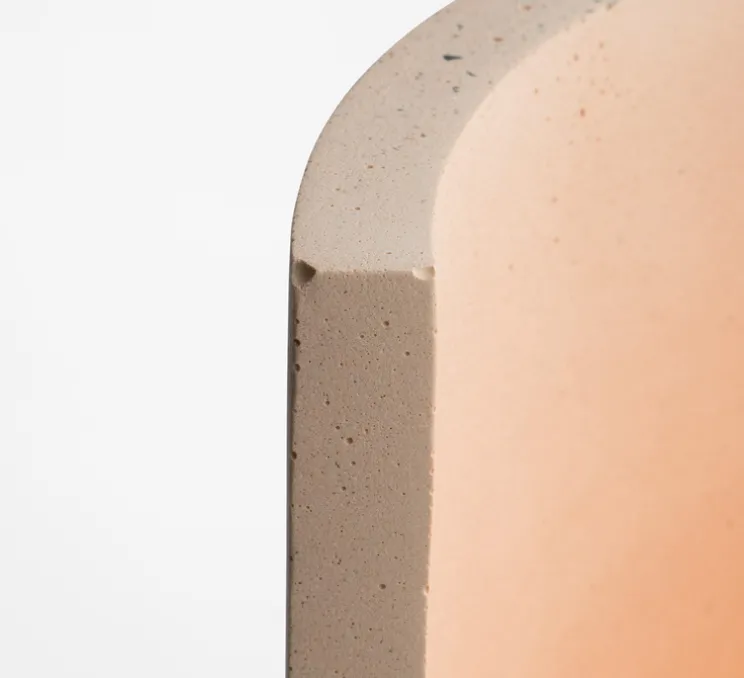 Lampe à poser, Esse, Pêche, L12cm, H16cm - Plato Design