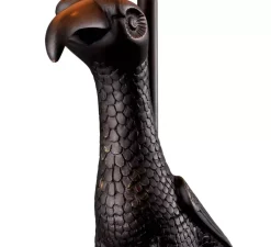 Lampe à poser, Falcon, bronze, abat-jour lin, L35cm, H75,5cm - Eichholtz