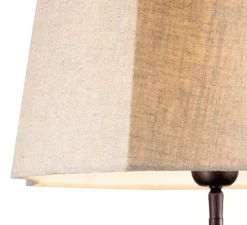 Lampe à poser, Falcon, bronze, abat-jour lin, L35cm, H75,5cm - Eichholtz
