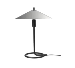 Lampe à poser, Filo, noir, miroir, Ø30cm, H43cm - Ferm Living
