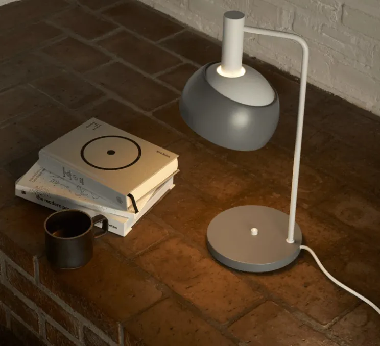 Lampe à poser, FJ Elements 175, gris, L23cm, H45cm - Louis Poulsen