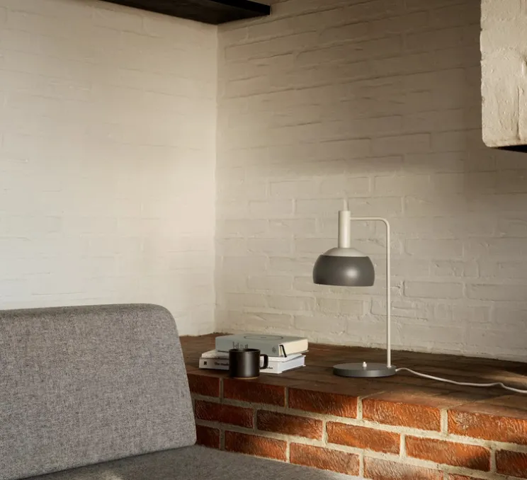 Lampe à poser, FJ Elements 175, gris, L23cm, H45cm - Louis Poulsen