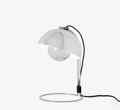 Lampe à poser, Flowerpot VP4, chrome plaqué, Ø23cm, H36cm - Andtradition