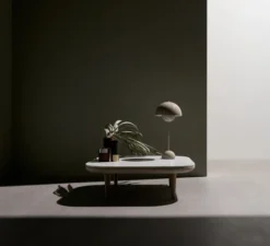 Lampe à poser, Flowerpot VP3, gris beige, Ø23cm, H50cm - Andtradition