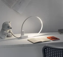 Lampe à poser, FLUIDA, blanc, H45cm - Martinelli-luce