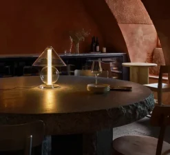 Lampe à poser, Fragile, transparent, LED, dim, 2200K, 226 lm, Ø30,5cm, H35cm - Marset