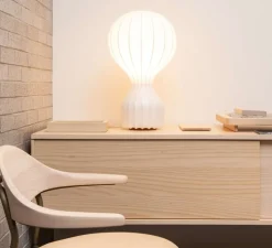 Lampe à poser, Gatto, blanc, Ø35cm, H56cm - Flos