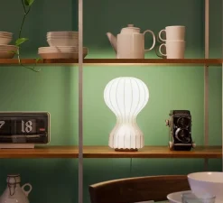 Lampe à poser, Gatto Piccolo, blanc, Ø21cm, H31cm - Flos