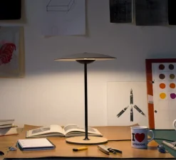 Lampe à poser, Ginger S, wengé, LED, H46,5cm - Marset