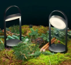 Lampe à poser, Giravolta 1799, noir, LED, 3000k, 157lm, Ø15cm, H33cm - Pedrali