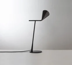Lampe à poser, Gordon, 561.31, noir mat, noir chromé, IP40, L17cm, H45cm - Tooy