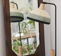 Lampe à poser, Grass, bleu, L33cm, H70cm - Forestier