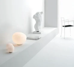 Lampe à poser, Gregg Media, blanc et blanc, L31cm, H26cm - Foscarini