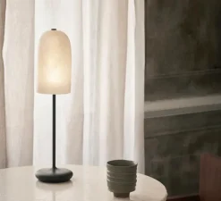 Lampe à poser, Gry, noir, LED, dim, 3000K, 240 lm, Ø10cm, H44,3cm - Ferm Living