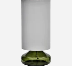 Lampe à poser, HDMatte, Blanc et vert, Ø30cm, H68cm - House Doctor
